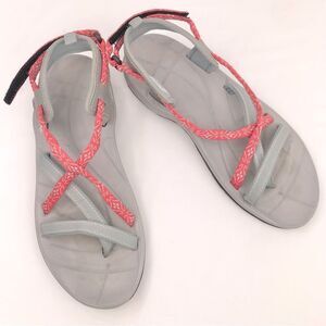 Ron Jon Gray and Pink Sandals